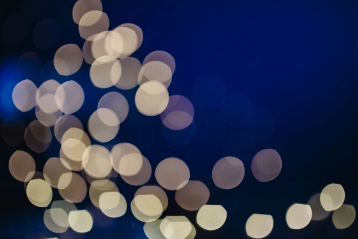 White abstract bokeh lights background blurred glow defocused 2k 4k 5k