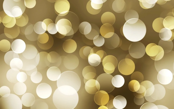 yellow and white bokeh lights photo highlights circles size 2k