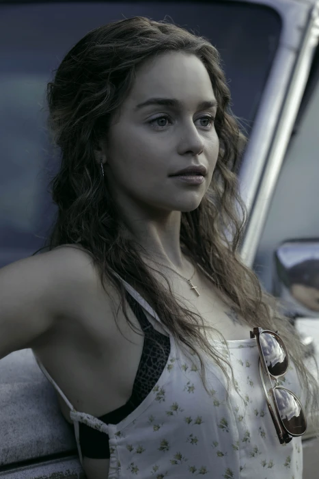 Emilia Clarke mobile wallpaper glasses 2k 4k