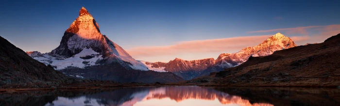 black and white mountain landscape mountains sunset snow 13 widescreen dualmonitor dualscreen 2k 4k
