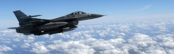 gray jet fighter General Dynamics F 16 Fighting Falcon military aircraft 66 widescreen dualmonitor dualscreen 2k 4k
