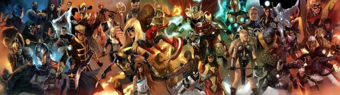 Marvel Heroes wallpaper dual monitors multiple display Comics 69 widescreen dualmonitor dualscreen 2k 4k