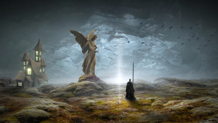 game poster fantasy mystical landscape fairy tales romantic 57 2k 4k 5k