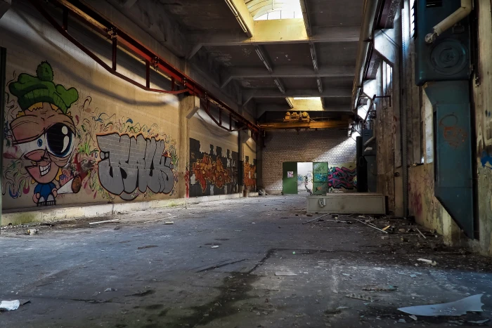 Lost Factory Old lost places leave industrial building 2k 4k 5k