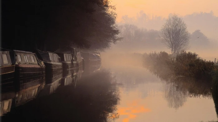 Mystic Sunrise mist lake travel nature water photography 2k