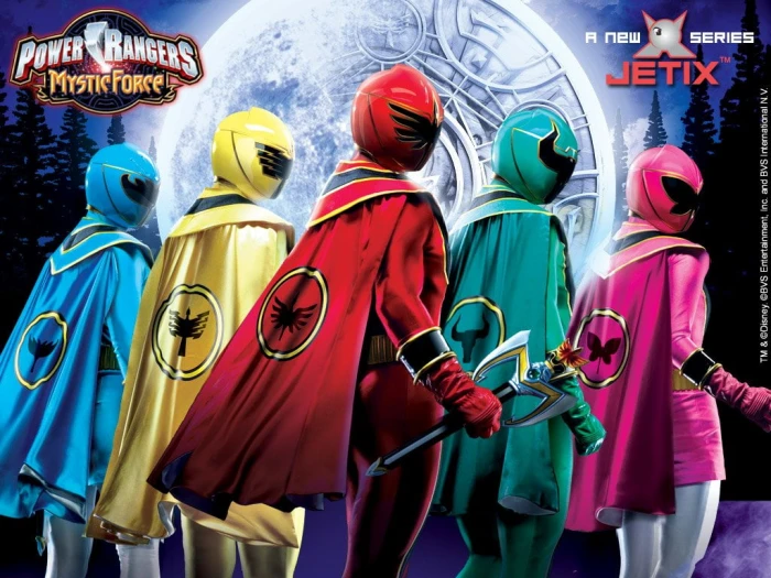 Power Rangers Mystic Force digital wallpaper TV Show Blue Ranger 53