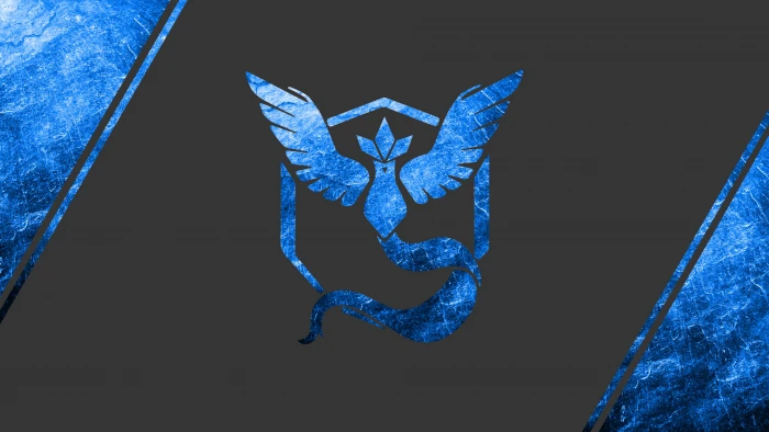 Team Mystic Pokemon Go Blue indoors no people 2k 4k