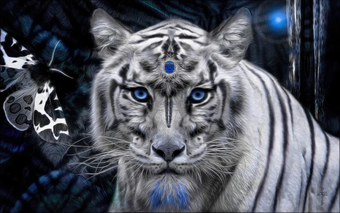 white tiger stone mystic 2k