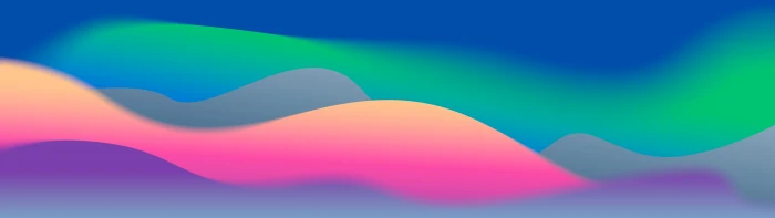 blurred macOS Big Sur waves colorful dual display monitors widescreen dualmonitor dualscreen 2k 4k 5k
