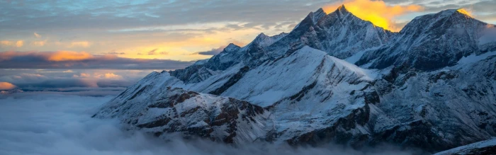dual screen pictures desktop sky snow cloud scenics nature widescreen dualmonitor dualscreen 2k