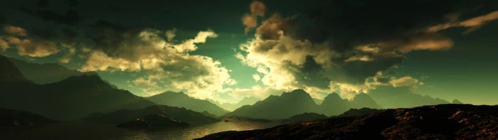 dual screen screensavers and backgrounds mountain cloud sky widescreen dualmonitor dualscreen 2k