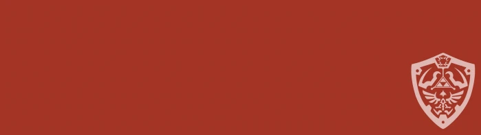 the legend of zelda shield hyrule hylian crest minimalism simple background logo dual monitors red widescreen dualmonitor dualscreen 2k 4k