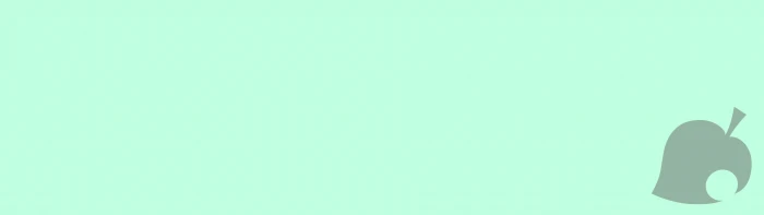 untitled Animal Crossing New Leaf logo mint green light widescreen dualmonitor dualscreen 2k 4k