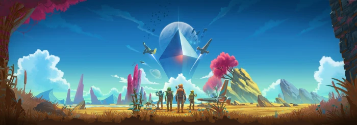 Ultrawide No Mans Sky poster 42 2k 4k 5k 8k