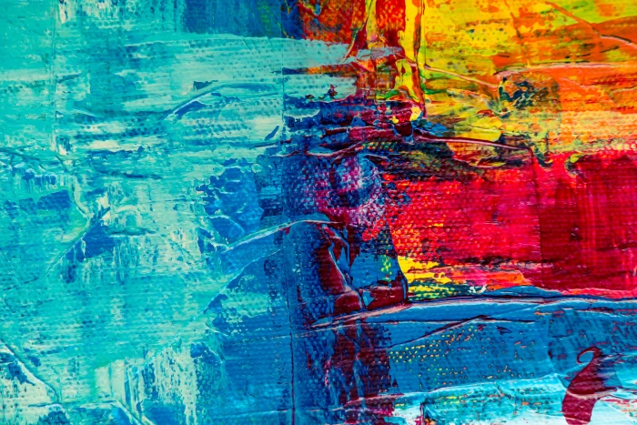 Abstract Painting art artistic canvas close up colorful 2k 4k 5k