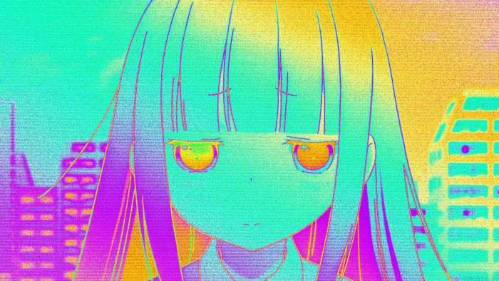Anime Aesthetic Girl 2k 4k
