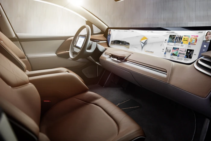 Byton CES electric car interior mode of transportation 2k 4k 5k 8k