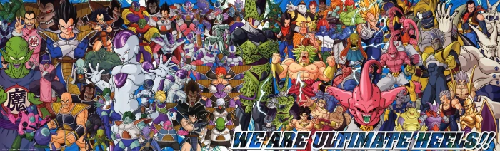 Dragon Ball characters wallpaper anime Vegeta Majin Buu Android 17 2k 4k 5k 8k 10k