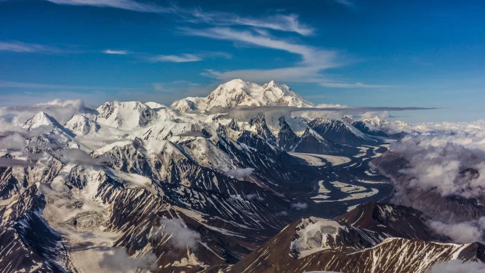 snow mountain range panoramic ridge massif uhd summit 2k 4k 5k 8k