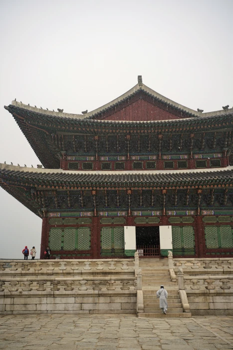 korea palace traditional gyeongbok forbidden city 2k 4k 5k