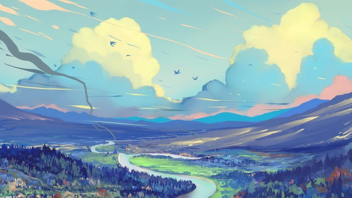 Art Village by the river 2k