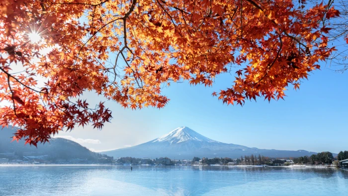 Fuji Volcano early winter 2k