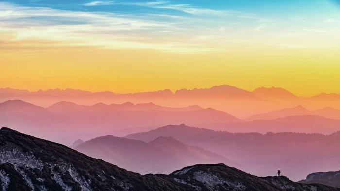 Sky Colors wallpaper beautiful multi color 2k