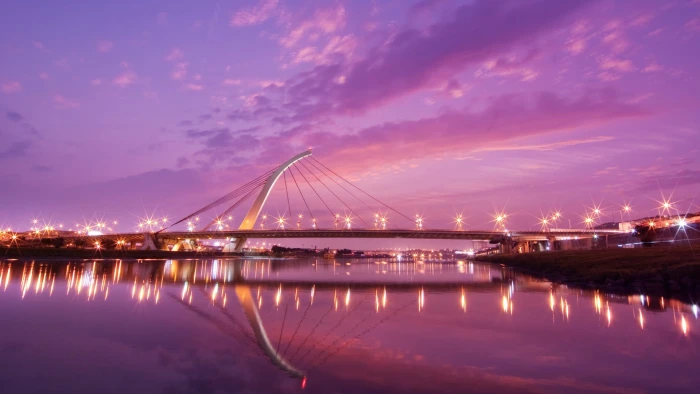 Dazhi Bridge Landscape Scenery 2k
