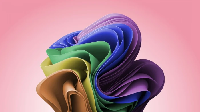 Windows 11 Abstract Colorful Bloom 2k