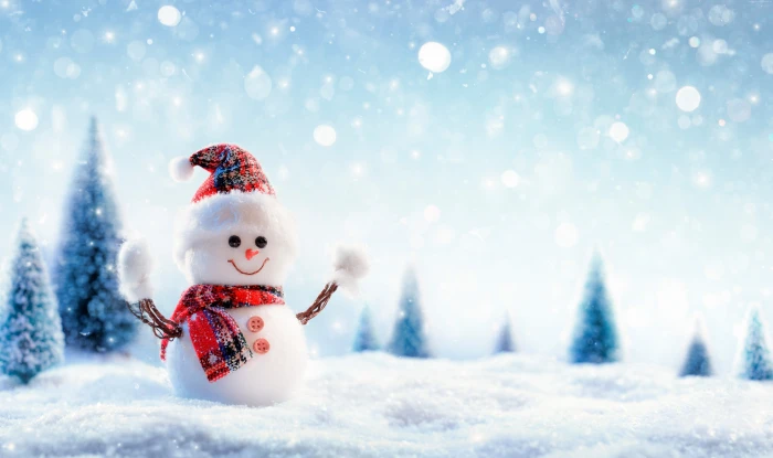 snowman winter New Year Christmas 3 2k 4k 5k 8k