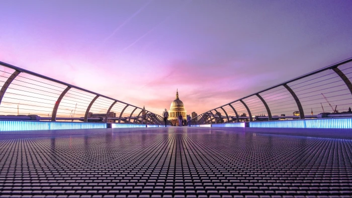 Millennium Bridge London 2k 4k 5k