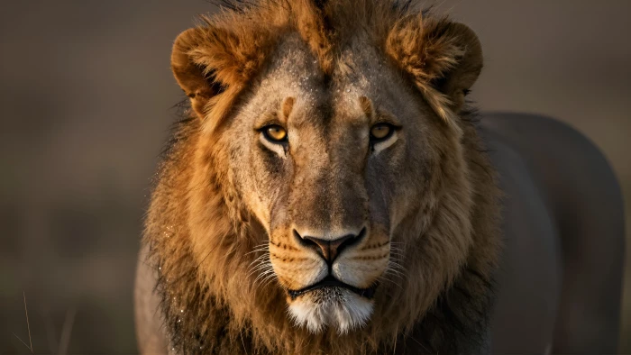 Lion of the Serengeti 2k 4k