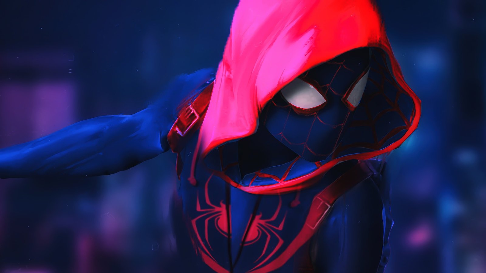 Spiderman into the spiderverse 2k