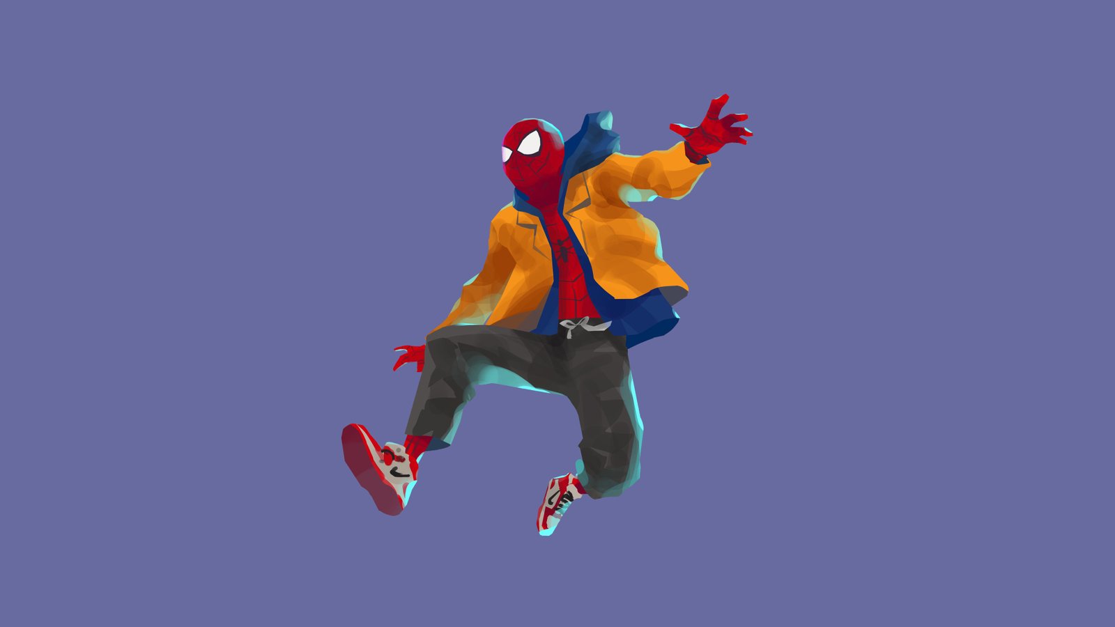 spiderman into the spider verse movies animated 2k
