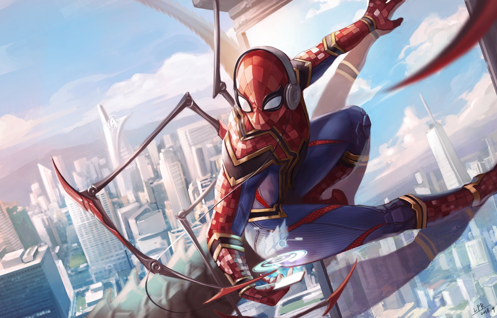 spiderman hd artstation artwork superheroes digital art 2k 4k
