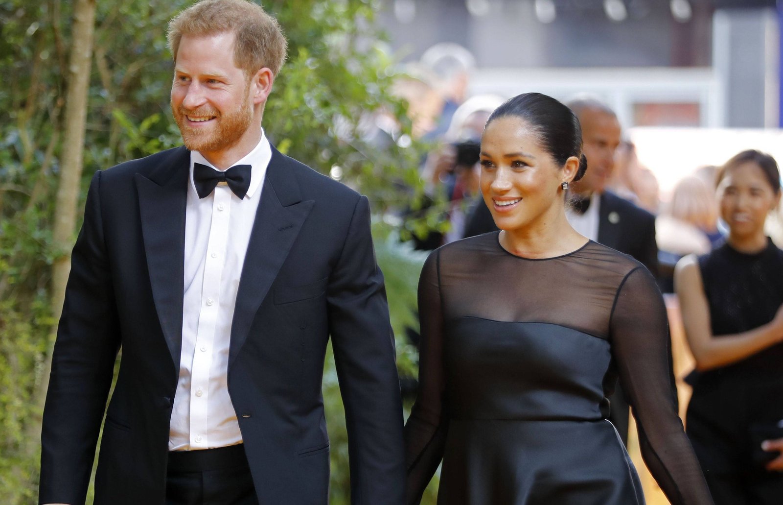 meghan markle prince harry matching black actress hollywood 2k