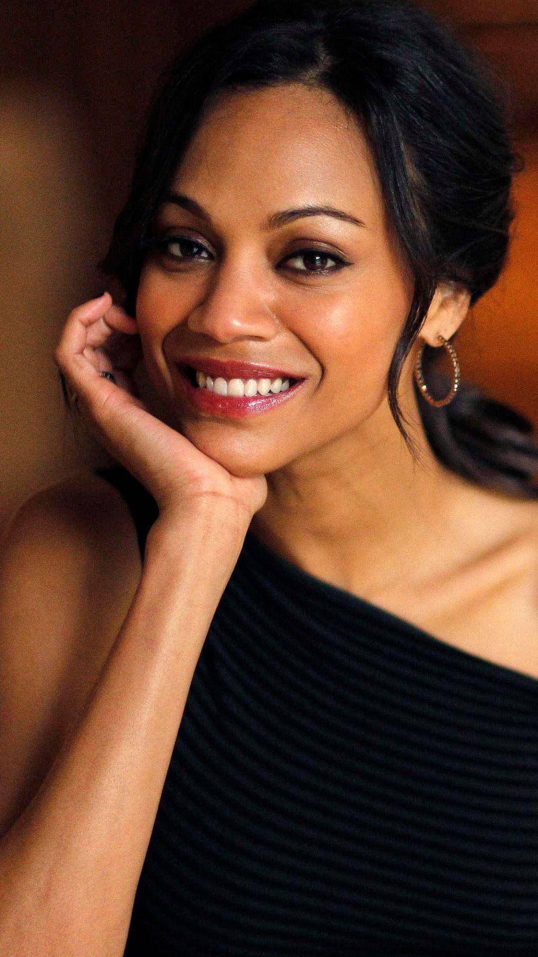 zoe saldana sleeveless outfit actress hollywood