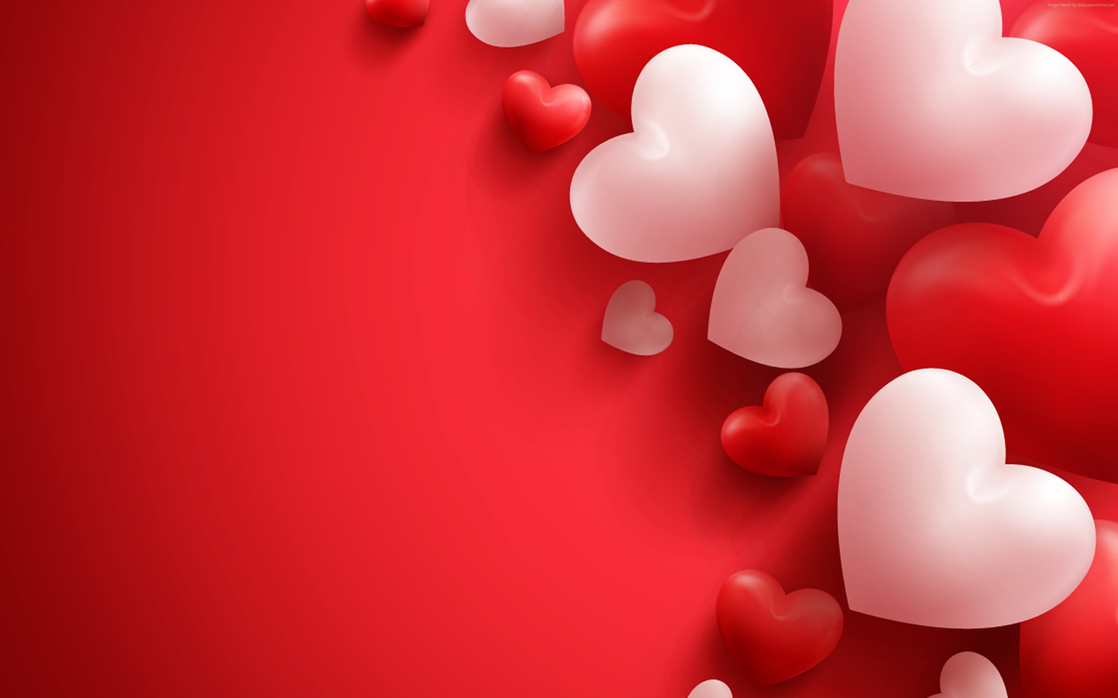 heart Valentines Day love image no people red balloon 2k