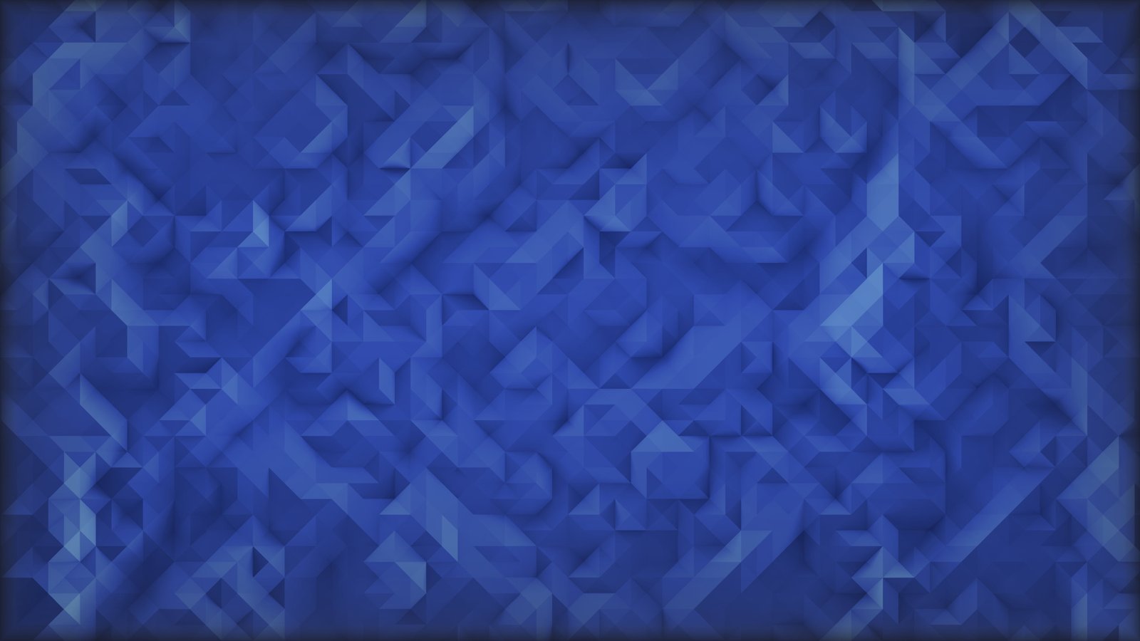 blue digital wallpaper art low poly minimalism 2k