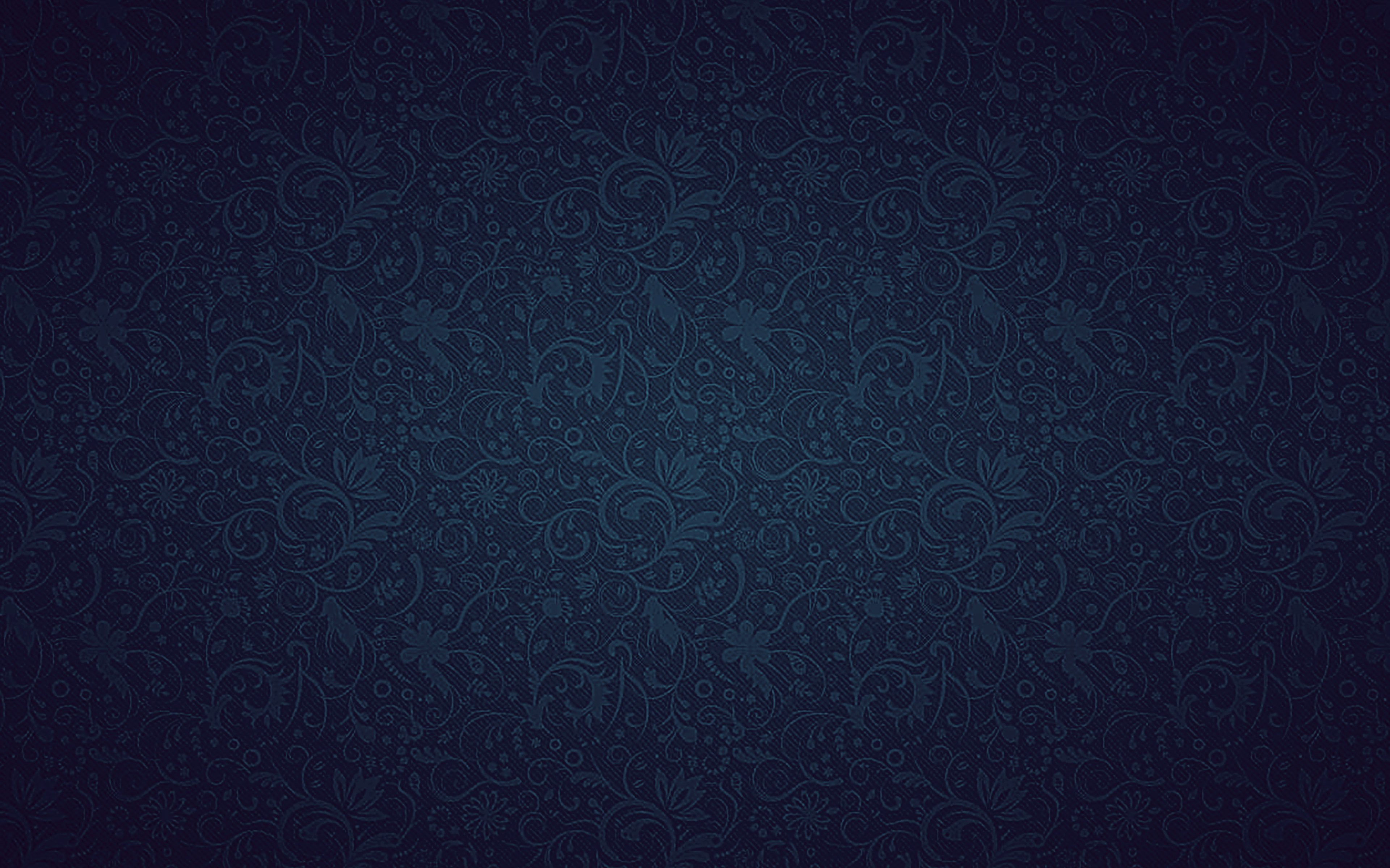 dark blue ornament texture pattern backgrounds full frame 2k