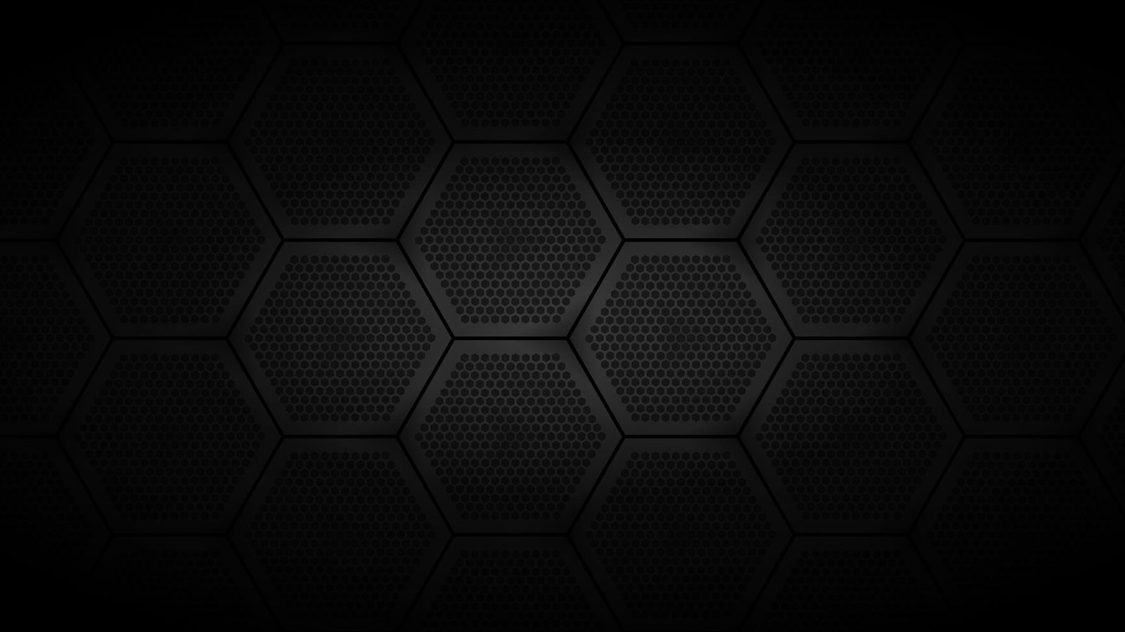 digital art abstract dark hexagon geometric shape pattern