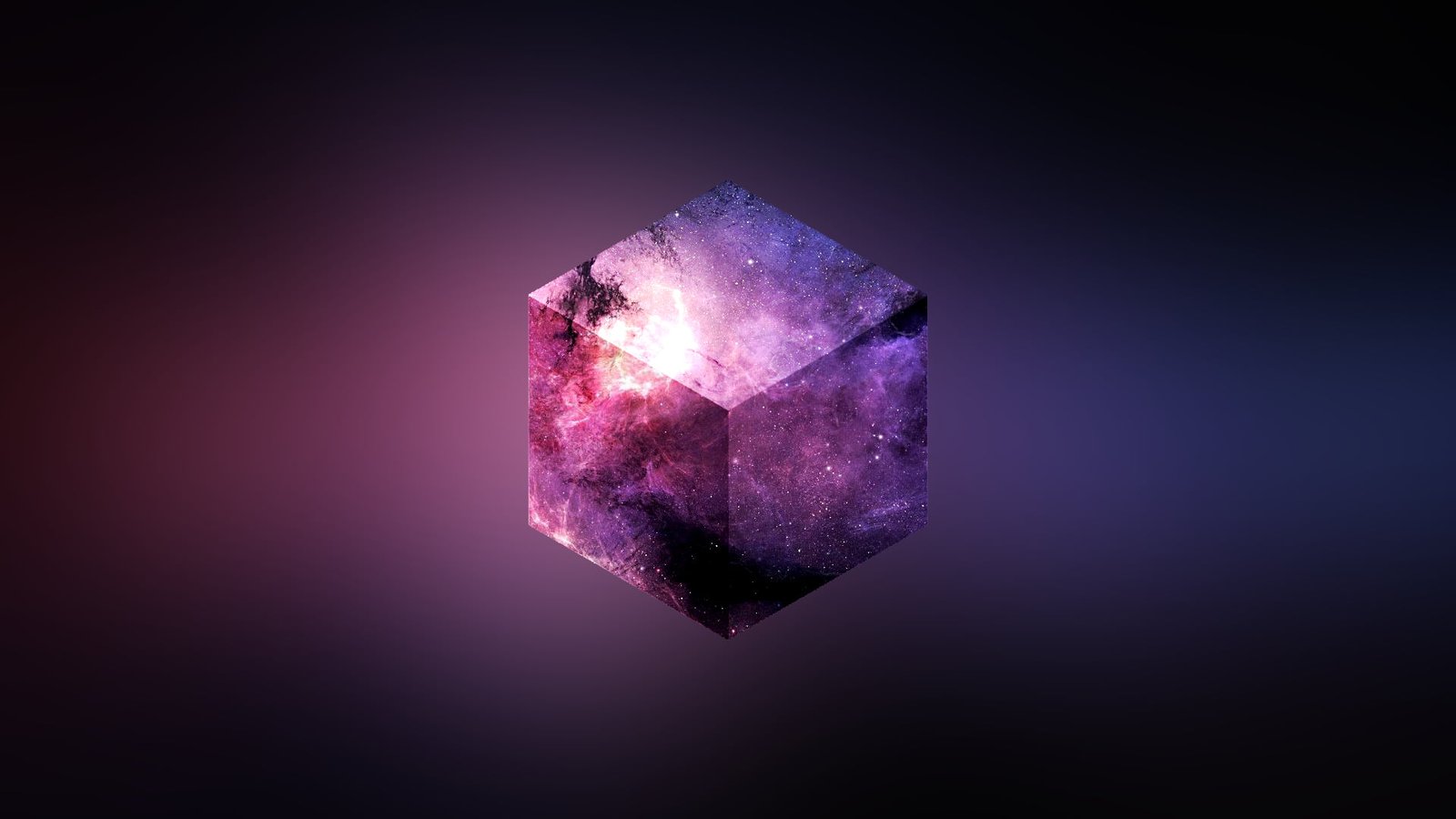 purple and black cube wallpaper digital 51