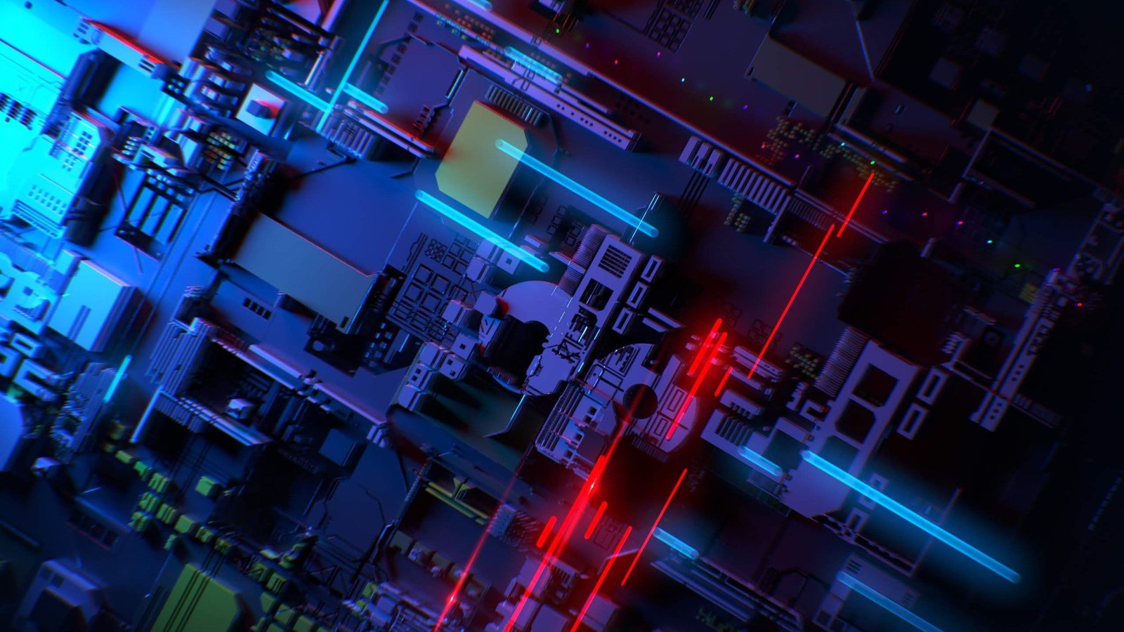 Razer Phone 2 abstract colorful HD 2k