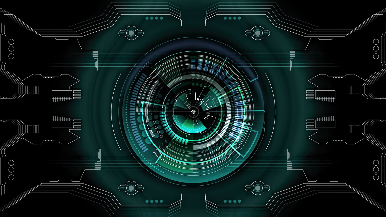 science fiction futuristic HUD tech abstract