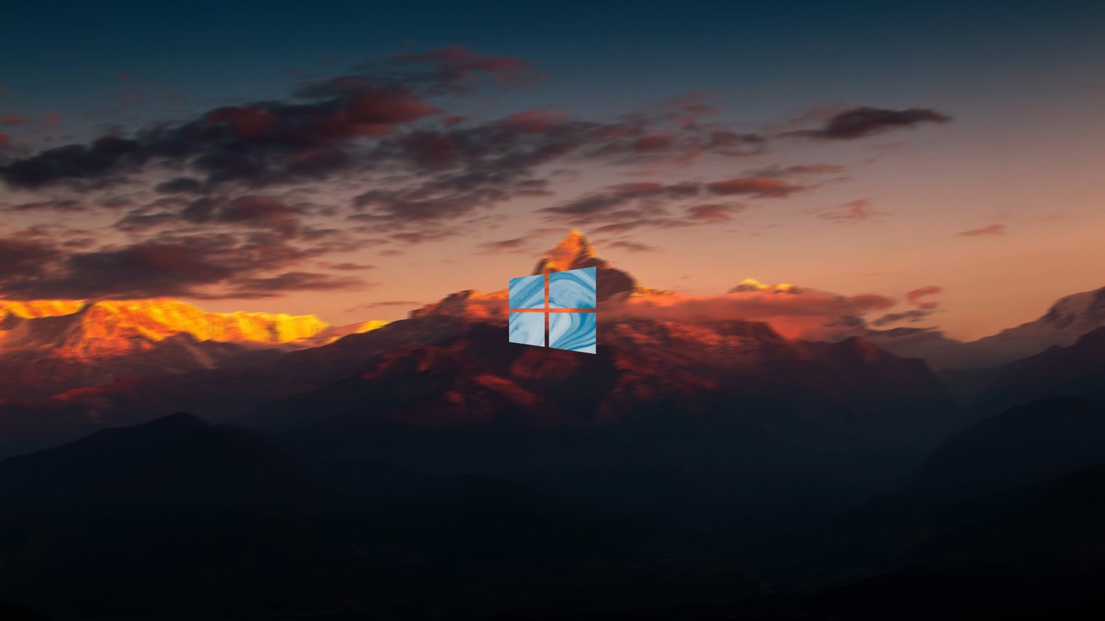 Windows 10 abstract landscape 2k 4k 5k