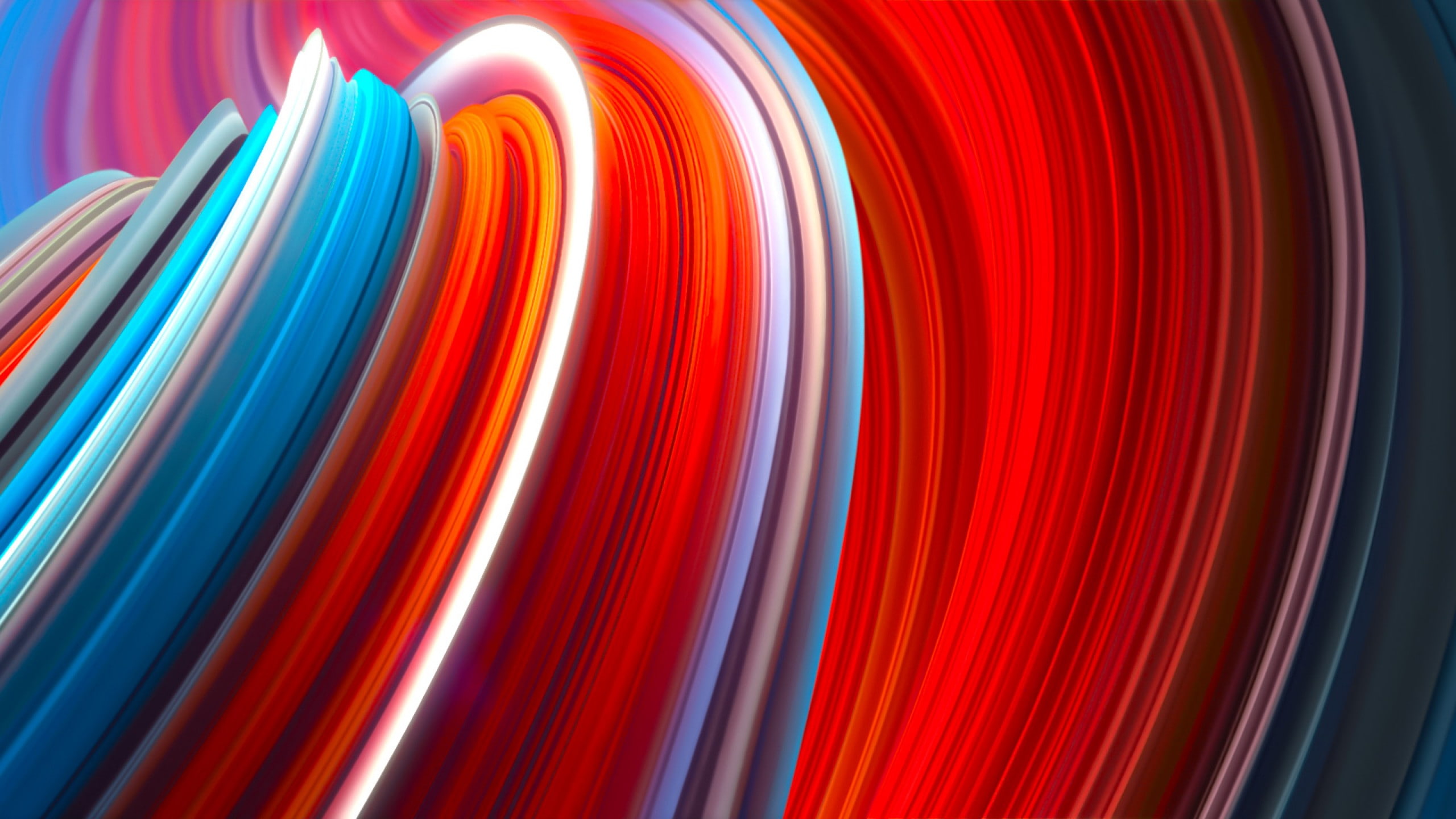 Xiaomi Mi Mix 3 abstract colorful 2k