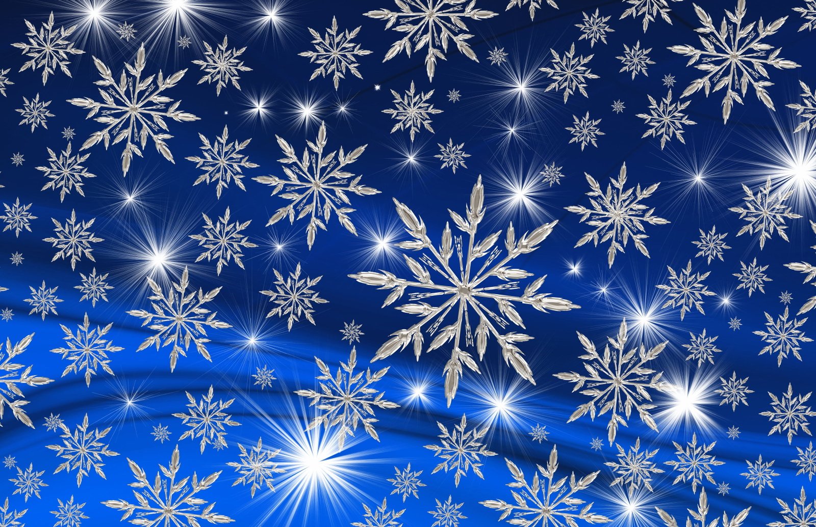silver snowflakes wallpaper art christmas new year winter 2k