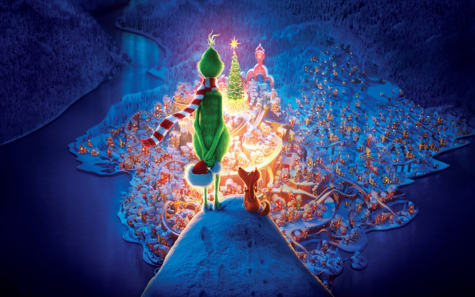 Christmas The Grinch movies animated sea water 77 2k 4k