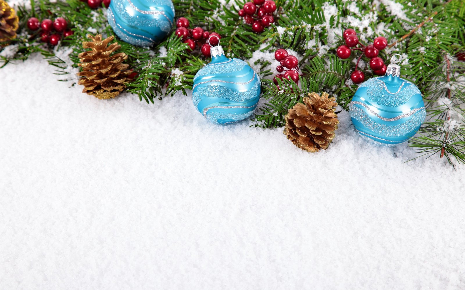 New Year balls snow decoration teal christmas bauble Merry 2k