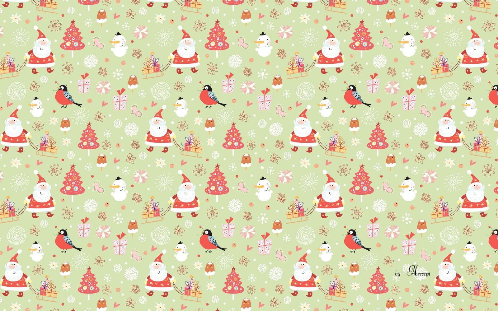 Christmas New Year celebration backgrounds pattern full frame 2k